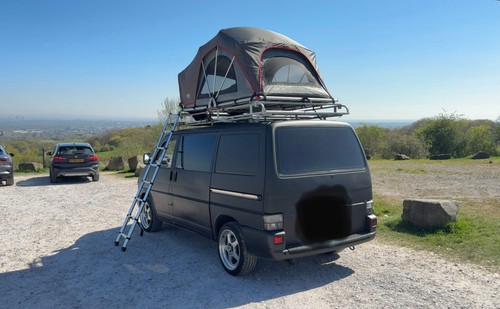 Roof rack with tent - rack,