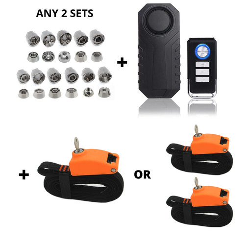 Roof tent security nuts - roof,