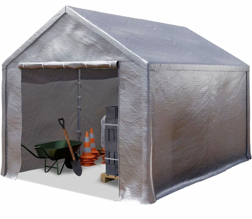 Toolport 3x4m grey storage - 3x4m,