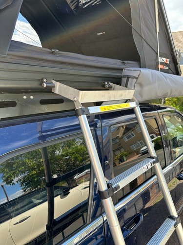 Roof tent ladder standoff - ladder,