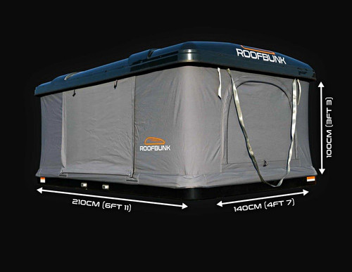 Roofbunk roamer rooftop - rooftop, car