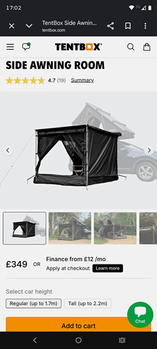 Universal side awning room - universal,