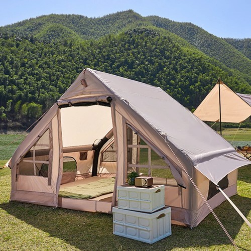 Inflatable luxury camping tent - inflatable,