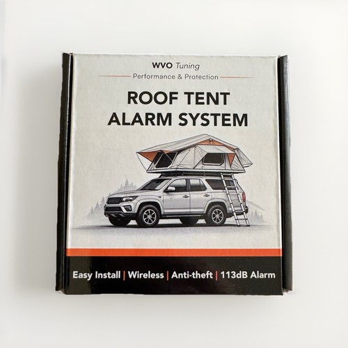 Tentbox roof tent alarm system - tentbox,